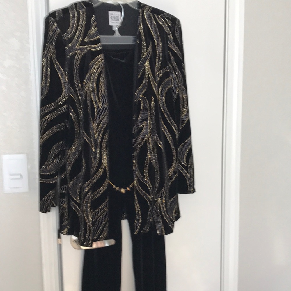 Two Piece Evening Outfit